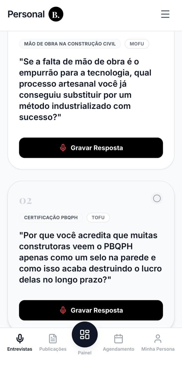 Plataforma Personal B Mobile